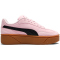 PUMA Club II Era Suede Plateau Sneaker Damen 09 - pearl pink/puma black 38