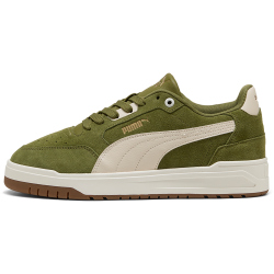 PUMA Shuffle Downtown Suede Sneaker 05 - olive...