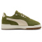 PUMA Shuffle Downtown Suede Sneaker 05 - olive green/alpine snow 41