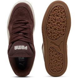 PUMA Park Luna Suede Sneaker Damen 08 - chocolate brown/alpine snow 36