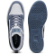PUMA Rebound V6 Low Suede Sneaker 09 - gray sky/new navy/puma white 38