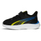 PUMA Pounce AC+ Baby-Sneaker mit Klettverschluss 11 - PUMA black/lime smash/royal sapphire 20