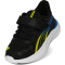 PUMA Pounce AC+ Baby-Sneaker mit Klettverschluss 11 - PUMA black/lime smash/royal sapphire 20