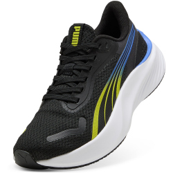PUMA Pounce Lite Laufschuhe Kinder 11 - PUMA black/lime...