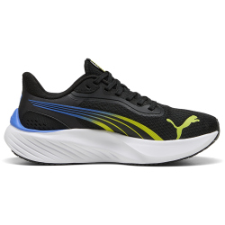 PUMA Pounce Lite Laufschuhe Kinder 11 - PUMA black/lime smash/royal sapphire 37