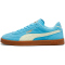 PUMA Club II Era Suede Sneaker 32 - vibrant blue/apple spritz 38
