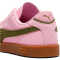 PUMA Club II Era Suede Sneaker 31 - pink shimmer/olive green 36