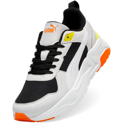 PUMA Trinity 2 LT Sneaker 26 - PUMA black/PUMA white/feather gray/vermillion 38