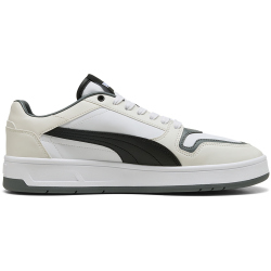 PUMA Court Classic Street Sneaker 14 - PUMA white/PUMA black/vapor gray 37.5