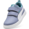 PUMA Courtflex V3 Sneaker mit Klettverschluss Kinder 17 - gray sky/puma white/baltic sea blue 28
