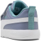 PUMA Courtflex V3 Sneaker mit Klettverschluss Kinder 17 - gray sky/puma white/baltic sea blue 28