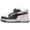 PUMA Rebound V6 Lo AC+ Sneaker mit Klettverschluss Kinder 37 - PUMA white/PUMA black/pearl pink 32