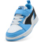 PUMA Rebound V6 Lo AC+ Sneaker mit Klettverschluss Kinder 34 - team light blue/puma black/puma white 30