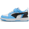 PUMA Rebound V6 Lo AC+ Sneaker mit Klettverschluss Kinder 34 - team light blue/puma black/puma white 35