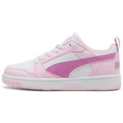 PUMA Rebound V6 Lo Sneaker Kinder 35 - pearl pink/mauve pop/puma white 38.5