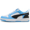 PUMA Rebound V6 Lo Sneaker Kinder 34 - team light blue/puma black/puma white 35.5