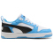 PUMA Rebound V6 Lo Sneaker Kinder 34 - team light blue/puma black/puma white 38.5