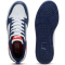 PUMA Rebound V6 Lo Sneaker Kinder 33 - blue jewel/feather gray/puma white 35.5