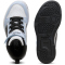 PUMA Rebound V6 Mid AC+ Sneaker Kinder 42 - PUMA white/snow mountain blue/PUMA black 35