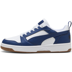 PUMA Rebound V6 Low Sneaker 62 - PUMA white/blue jewel/gum 38