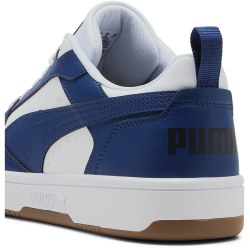 PUMA Rebound V6 Low Sneaker 62 - PUMA white/blue jewel/gum 38