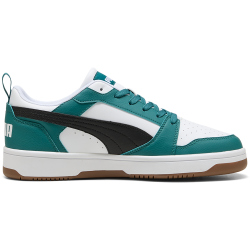 PUMA Rebound V6 Low Sneaker 60 - emerald ice/puma black/puma white 38
