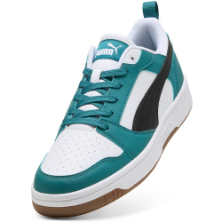 PUMA Rebound V6 Low Sneaker 60 - emerald ice/puma black/puma white 38