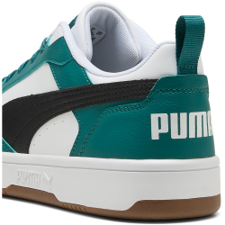 PUMA Rebound V6 Low Sneaker 60 - emerald ice/puma black/puma white 38