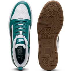 PUMA Rebound V6 Low Sneaker 60 - emerald ice/puma black/puma white 41