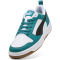 PUMA Rebound V6 Low Sneaker 60 - emerald ice/puma black/puma white 41