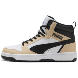 PUMA Rebound V6 High-Top Sneaker 56 - toasted almond/puma black/puma white 45