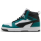PUMA Rebound V6 High-Top Sneaker 54 - emerald ice/puma black/puma white 36