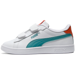 PUMA Smash 3.0 Leder-Sneaker mit Klettverschluss Kinder...