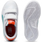 PUMA Smash 3.0 Leder-Sneaker mit Klettverschluss Kinder 27 - PUMA white/baltic sea blue 30