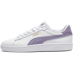PUMA Smash 3.0 Leder-Sneaker 36 - PUMA white/lilac luster 42