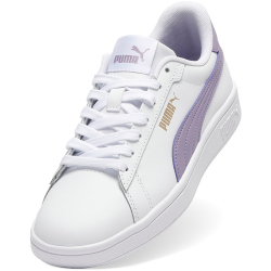 PUMA Smash 3.0 Leder-Sneaker 36 - PUMA white/lilac luster 42