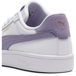 PUMA Smash 3.0 Leder-Sneaker 36 - PUMA white/lilac luster 42