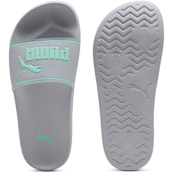PUMA Leadcat 2.0 Badelatschen Kinder 20 - vibrant silver/mint jelly 39