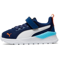 PUMA Anzarun Lite AC Baby-Sneaker 48 - blue jewel/puma white/vermillion 25