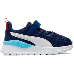 PUMA Anzarun Lite AC Baby-Sneaker 48 - blue jewel/puma white/vermillion 25