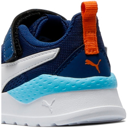 PUMA Anzarun Lite AC Baby-Sneaker 48 - blue jewel/puma white/vermillion 25
