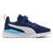 PUMA Anzarun Lite AC PS Kinder Sneaker mit Klettverschluss 48 - blue jewel/puma white/vermillion 28