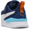 PUMA Anzarun Lite AC PS Kinder Sneaker mit Klettverschluss 48 - blue jewel/puma white/vermillion 28
