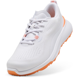 PUMA Gruve Sport Golfschuhe Damen 06 - PUMA white/melon glow 41