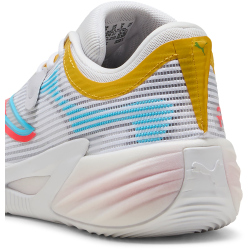 PUMA All-Pro Nitro 2 Basketballschuhe 01 - PUMA white/sunblaze 41
