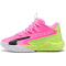 PUMA Dagger 2 Basketballschuhe Kinder 05 - lime squeeze/bright aqua/puma black 36