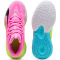 PUMA Dagger 2 Basketballschuhe Kinder 05 - lime squeeze/bright aqua/puma black 36