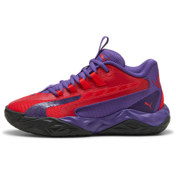 PUMA Dagger 2 Basketballschuhe Kinder 01 - team violet/for all time red/puma black 36