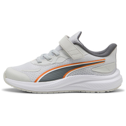 PUMA Skyrocket 2 AC+ Sneaker mit Klettverschluss Kinder 11 - glacial gray/puma white 34
