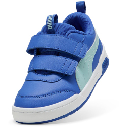 PUMA Multiflex 2 SL Sneaker mit Klettverschluss Kinder 10 - royal sapphire/fresh water 28